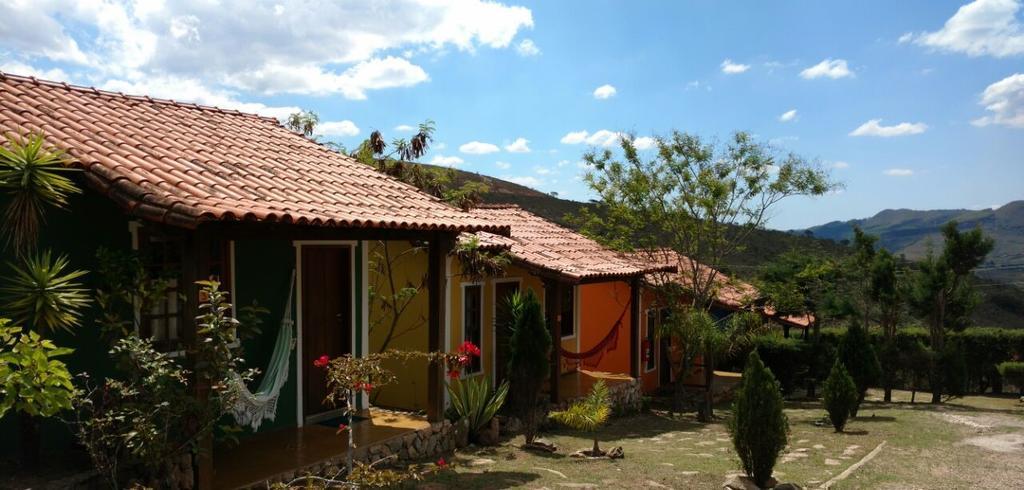 Pousada Vila Do Campo Lavras Novas Exteriör bild